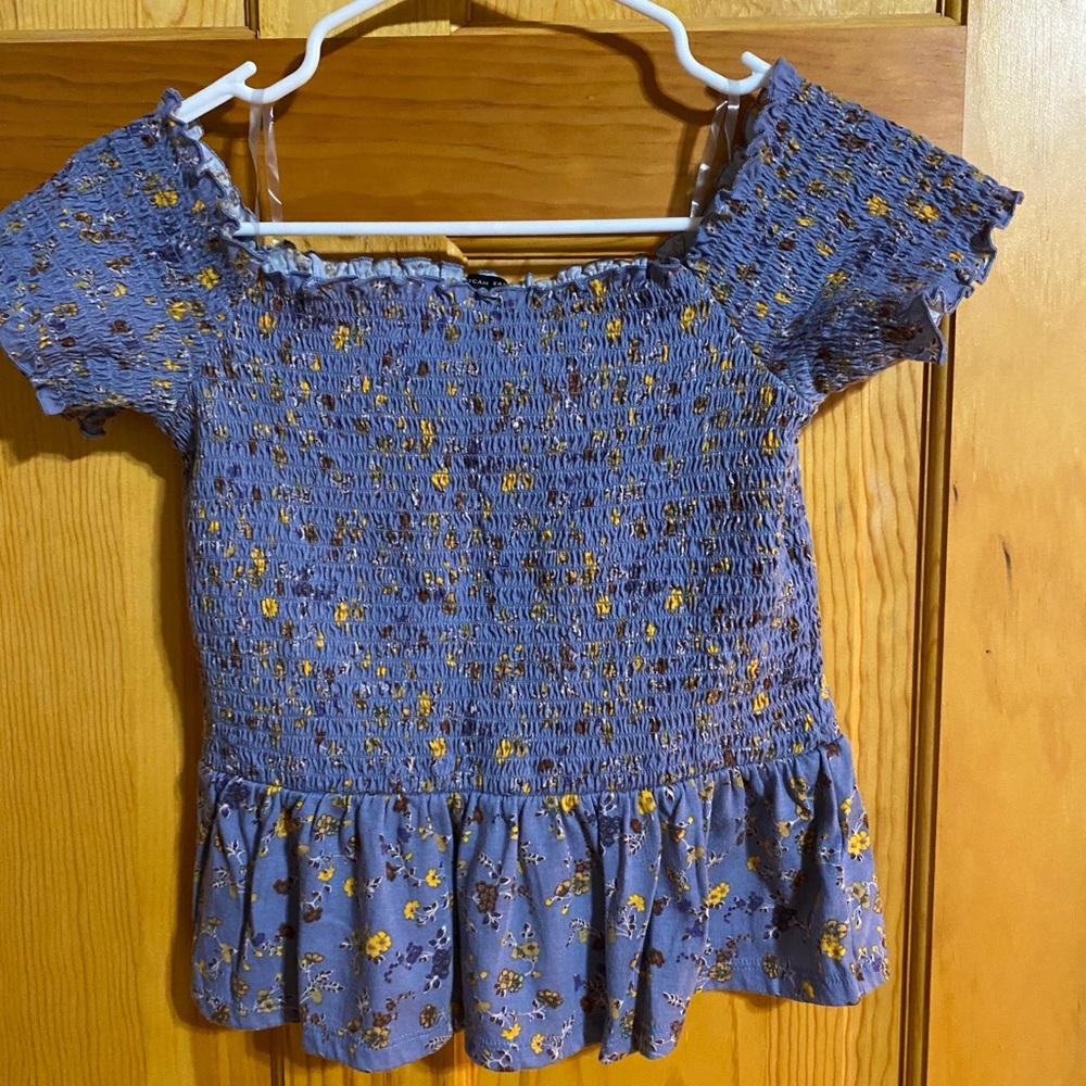 American Eagle off the shoulder